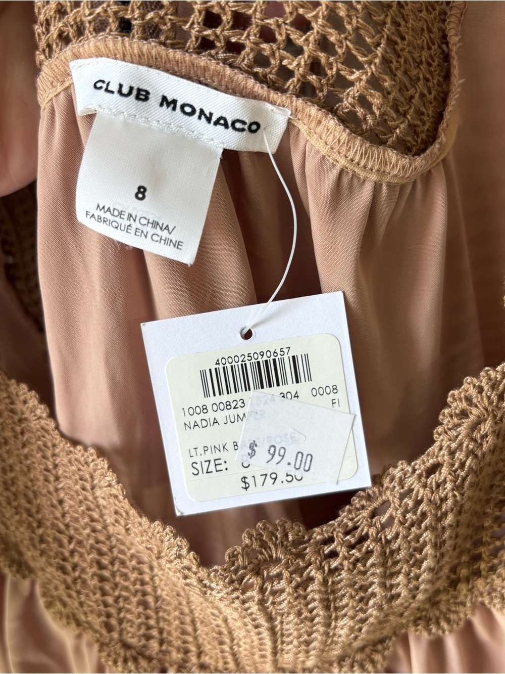Nwt Club Monaco Romper - Picture 6 of 9